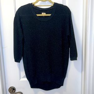 Wilfred 3/4 Sleeve Silk & Cashmere Sweater
